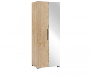 Шкаф 2х-дверный с зеркалом Модена МШ 22 (Гикори рокфорд)