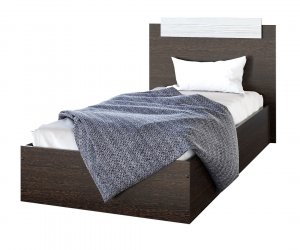 Кровать Эко 900х2000 (Венге/Лоредо)