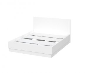 Кровать двуспальная Айден КР06-1600 160х200 (Белый)