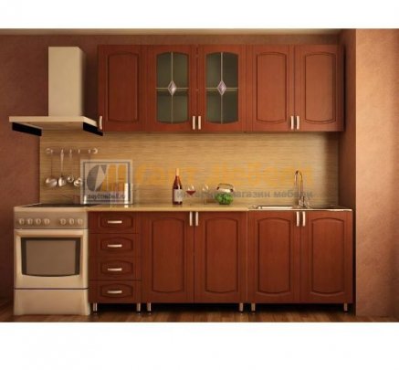 Кухня Кариба шкаф нижний с 3 ящиками ШН3Я 500 (Орех италия)