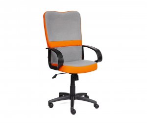 Кресло компьютерное СН757 (Серый/Оранжевый С27/С23)