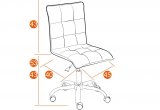 Кресло офисное Zero (Бордо ткань)