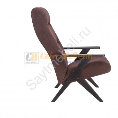 Кресло с откидной спинкой Leset Tinto Relax (экокожа Вегас эмбер)