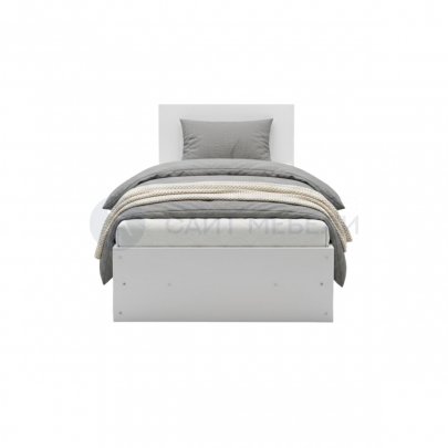 Кровать КР 800 80х200 (Белый)