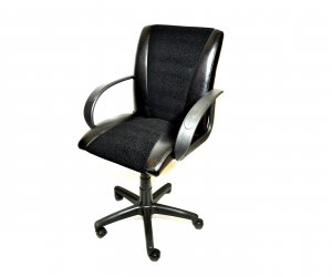 Кресло КР-11 ткань/к/з (Черный )