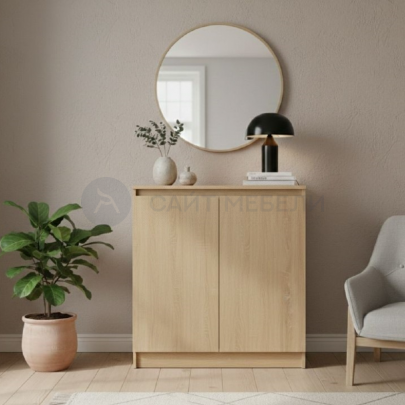 Комод-тумба К800-2Д (Дуб сонома)