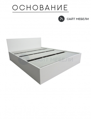 Кровать Комфорт КР 1600 160х190 (Белый)