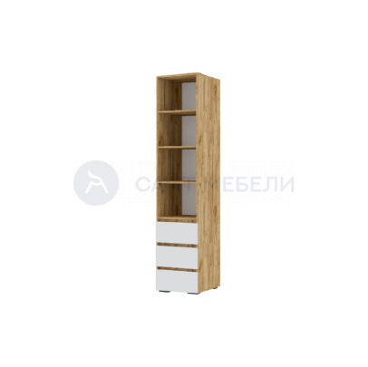 Пенал открытый Хелен ПН 02 (Крафт золотой/белый)