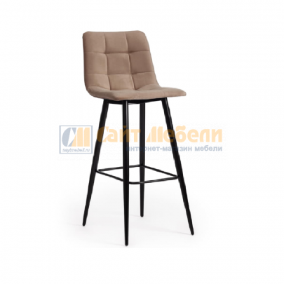 Барный стул CHILLY mod.7095б (Бежевый/черный)