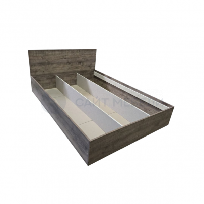 Кровать двуспальная КР 1400 140х200 (Дуб сандал)