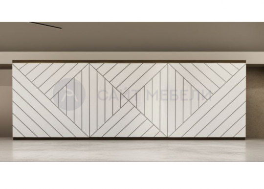 Антресоль-тумба Палау 135 (Табак/Белый софт)