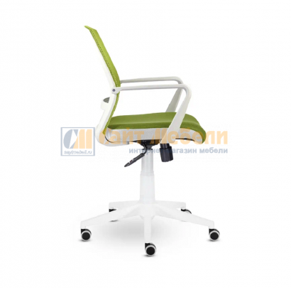 Офисное кресло Дели СН-503 пластик (Белый/Салатовый)