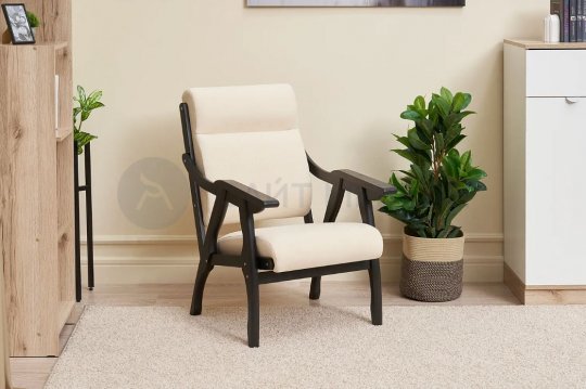 Кресло Вега-10 (Венге лак/CANDY GRAPHITE)