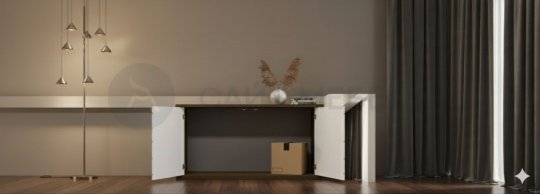 Антресоль-тумба 2-х ств. Палау 90 (Табак/Эвкалипт софт)