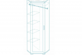 Шкаф угловой универсальный № 104 (Цвета в ассортименте)