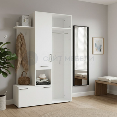 Прихожая Лира (Белый)