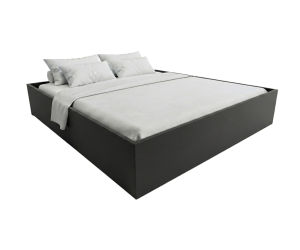 Кровать-тахта двуспальная Комфорт КР 1800 без спинки 180х190 (Графит)