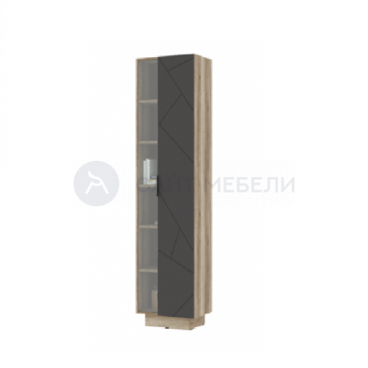Пенал ПН 01 Даллас (Дуб каньон/Титан силк)