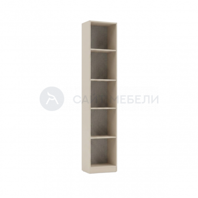 Стеллаж Комфорт 300х46х208 на цоколе (Кашемир)
