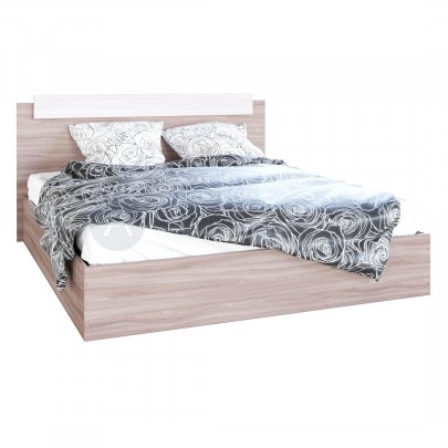 Кровать Эко 1600х2000 (Ясень Шимо темный/светлый)