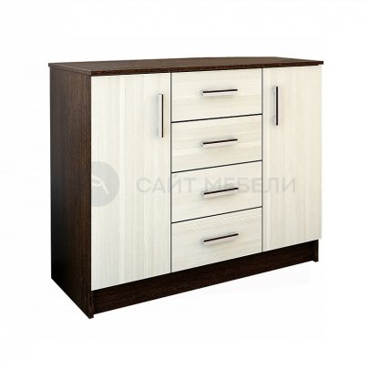 Комод К1000-2Д (Венге/Лоредо)