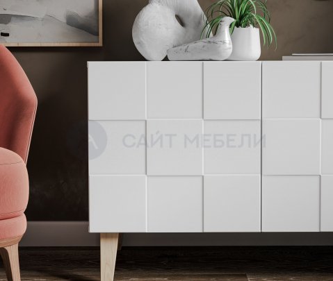 Комод Куб (Белый)