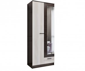 Шкаф Адель 2-х ств. платяной (Венге/Лоредо)