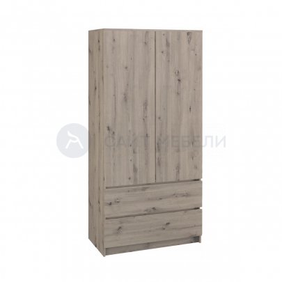 Шкаф Норд 900 (Дуб крафт серый)