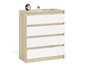 Комод Норд №2 (Дуб сонома/Белый)