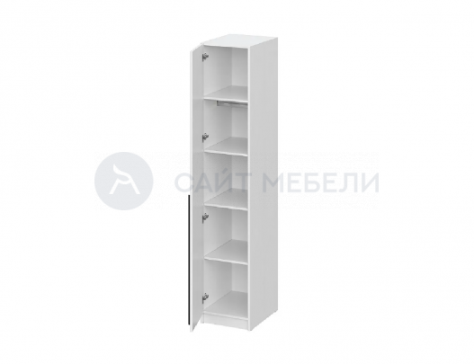 Шкаф-пенал Берген ШК-400 (Белое дерево)