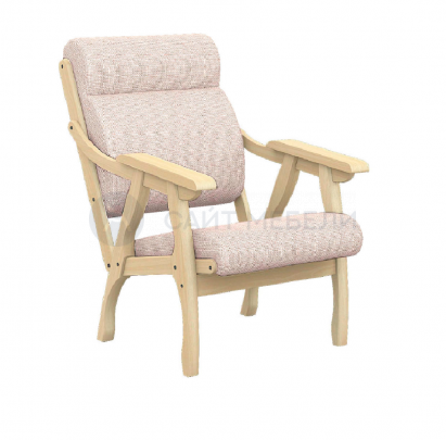 Кресло Вега-10 (Бесцветный лак/SCANDINAVIA SWEDISH BEIGE)