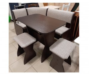 Кухонный уголок Аленка-5 (Венге/Рогожка темн)