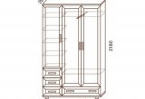 Шкаф-прихожая 3-х дверный Универсал №161 (Дуб молочный)