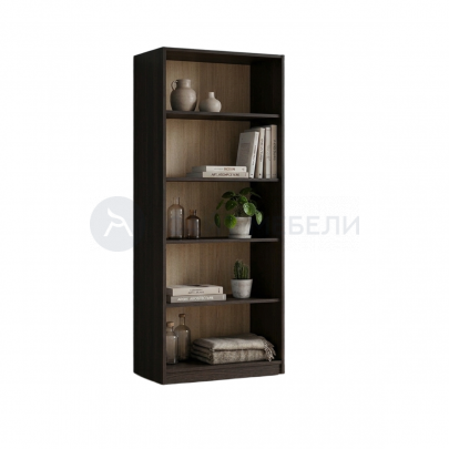Стеллаж Комфорт 600х46х208 на цоколе (Венге)