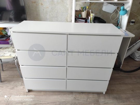 Комод Норд №4 (Белый)