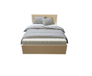 Кровать Комфорт КР 1200 120х200 (Ваниль)