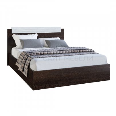 Кровать Эко 1400х2000 (Венге/Лоредо)