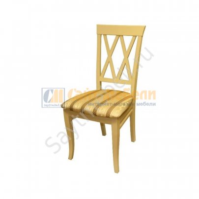 Деревянный стул М18 (Слоновая кость эмаль)