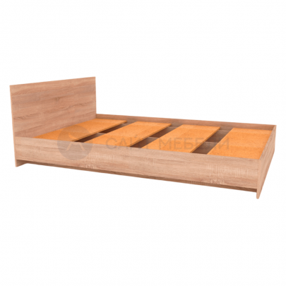 Кровать двуспальная 1400х2000 Римини (Дуб сонома)