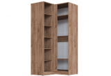 Шкаф угловой Вегас ТЭКС (дуб крафт табачный/дуб крафт белый)