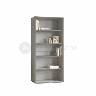 Стеллаж Комфорт 700х46х208 на ножках (Серый/Графит)
