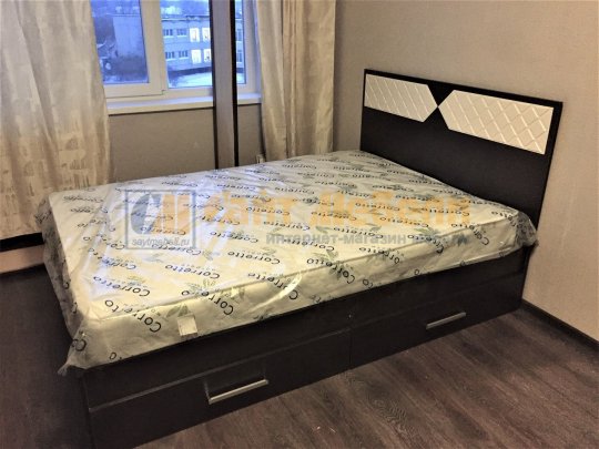 Кровать с ящиками Николь 1400х2000 (Венге)