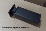 Комод №124 МДФ 1804х384х870 (Белый/Белый глянец)