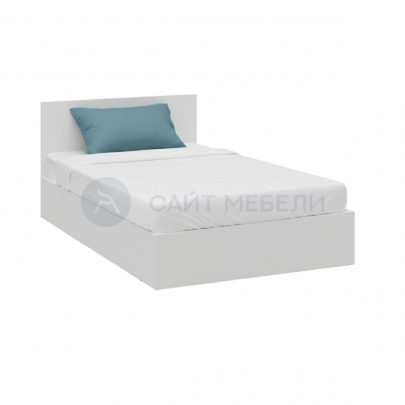 Кровать КР 1200 120х200 (Белый)