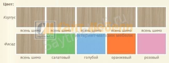 Кровать детская Облака №1 800x1600 (Белый / Оранжевый)