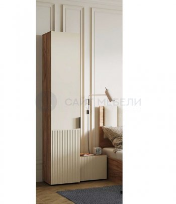 Шкаф-пенал Соната ШК 01 (Моно Керамика/Дуб крафт табачный)