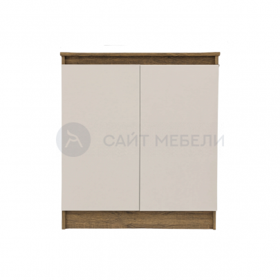 Комод-тумба Комфорт К800-2Д (Дуб вотан/Кашемир)