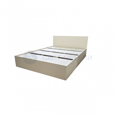 Кровать двуспальная КР 1600 160х200 (Ваниль)