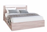 Кровать Эко 1200x2000 (Ясень Шимо темный/светлый)