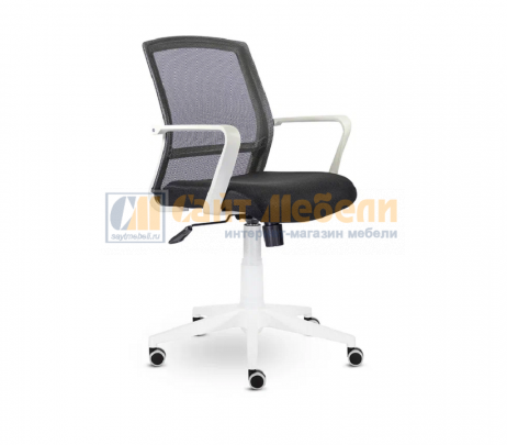 Офисное кресло Дели СН-503 пластик (Белый/Черный)